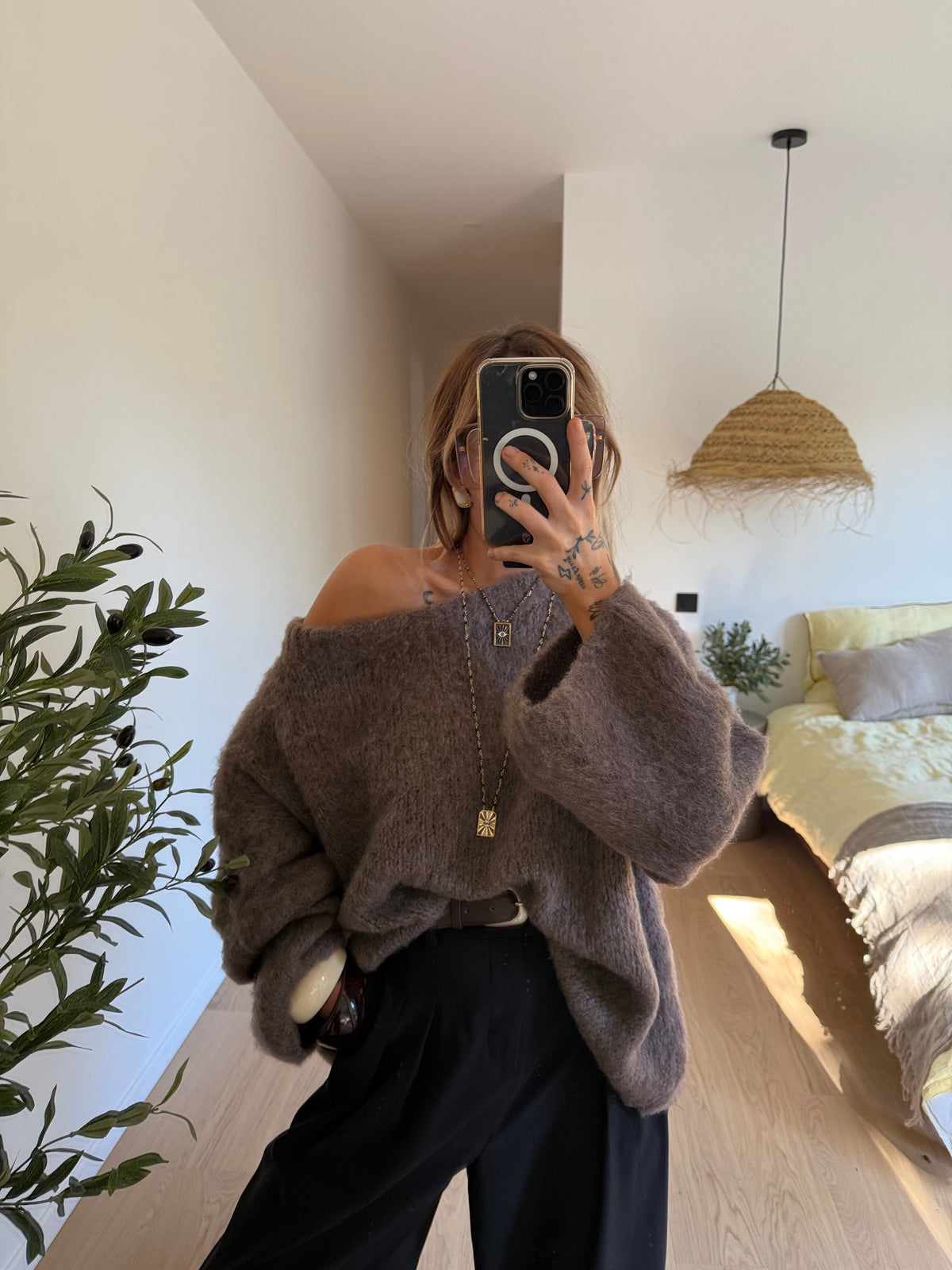 Pull Marlon - taupe